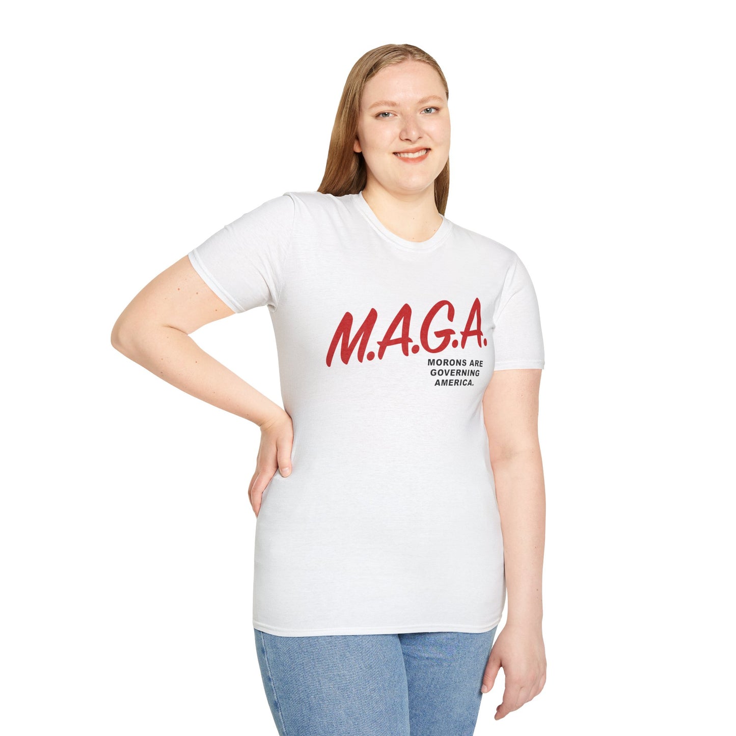 Morons Are Governing America MAGA - Anti Trump T-Shirt, FDT, Human Rights, Reproductive Rights, Anti MAGA